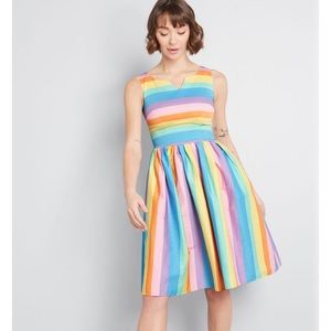 Collectif x MC Perfected by Pockets A-Line Dress